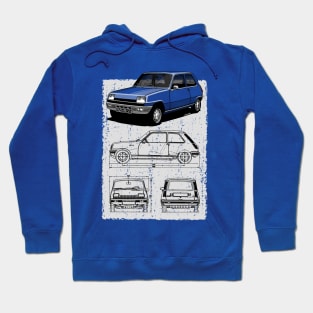 The greatest small french car! Hoodie